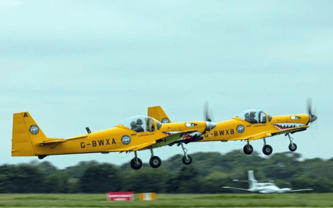 Why is the Slingsby Firefly iconic in aerobatic flying?
